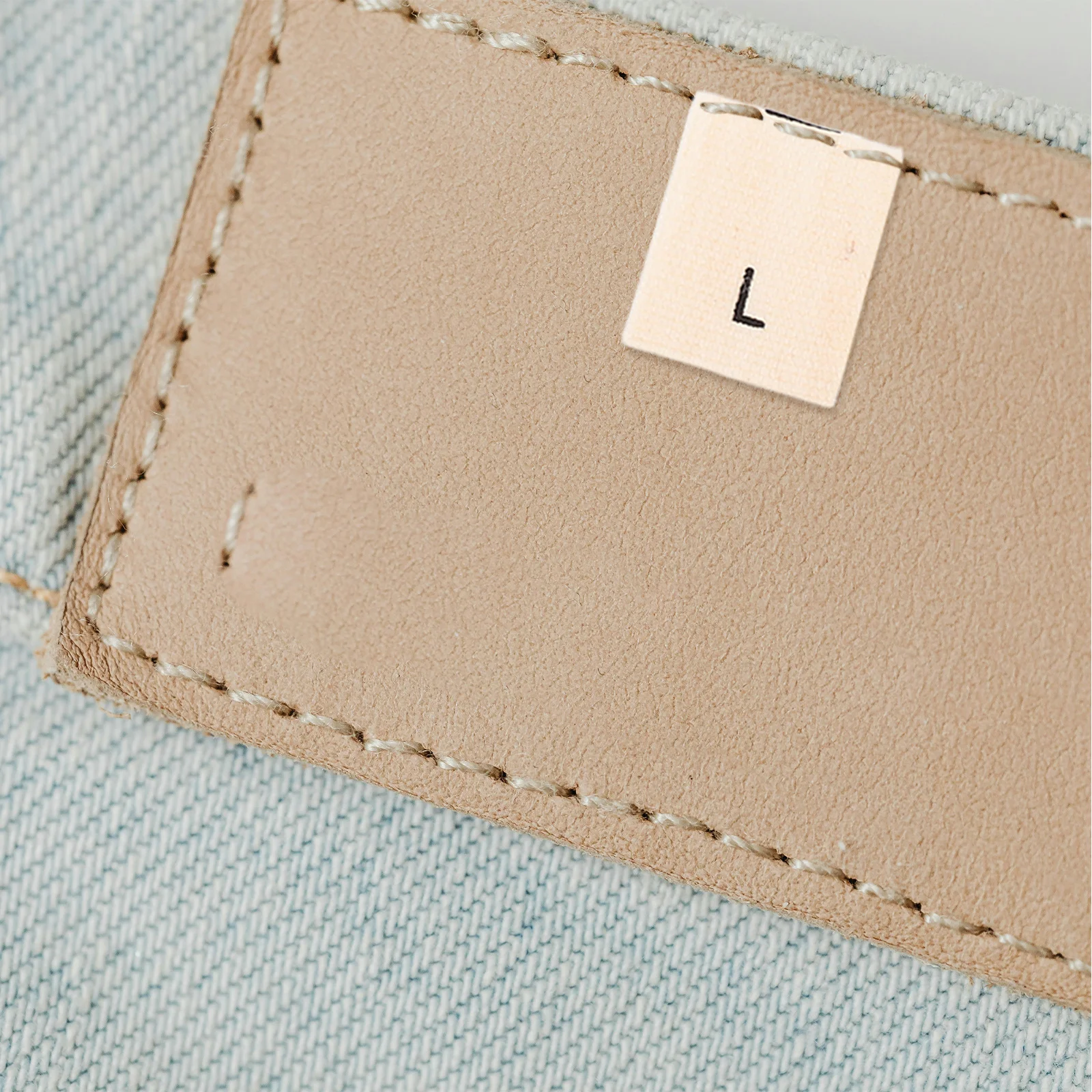 

1400Pcs Clothing Size Tags Sewing Woven Garment Labels Xs-3xl Beige Bulk Clothes Size Stickers Fabric Labels for Apparel