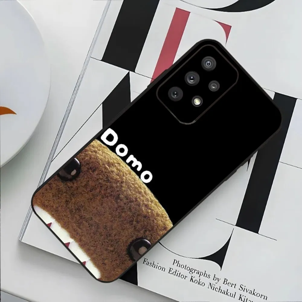 Cute Domo kun Phone Case For Samsung Galaxy S24,S20,S21,S22,S23,Fe,Lite,Plus,Ultra,Note Shell