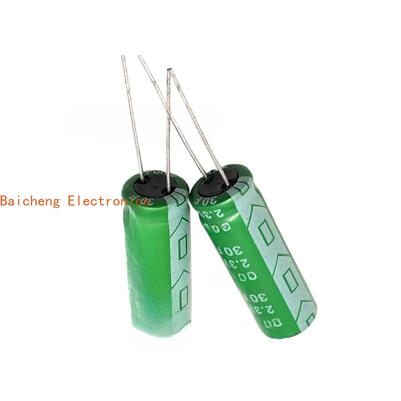 10PCS 2.3V30F Capacitor volume 10 * 30mm 2.3V30F backup power supply