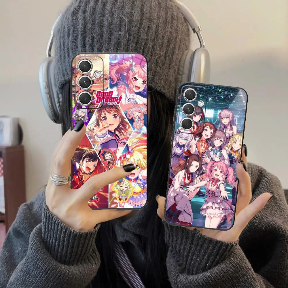 

Модный чехол для мобильного телефона BanG Dream для Samsung Galaxy S25 S24 S23 S22 S21 S20 Note20 Plus FE Ultra Color Print Pretty