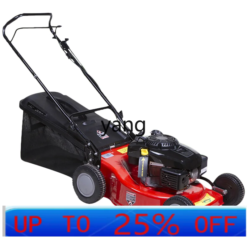 

Газонокосилка с ручным нажатием LTT, четырехтактная садовая дворовая самоходная газонокосилка 21 дюйм 18 дюймов