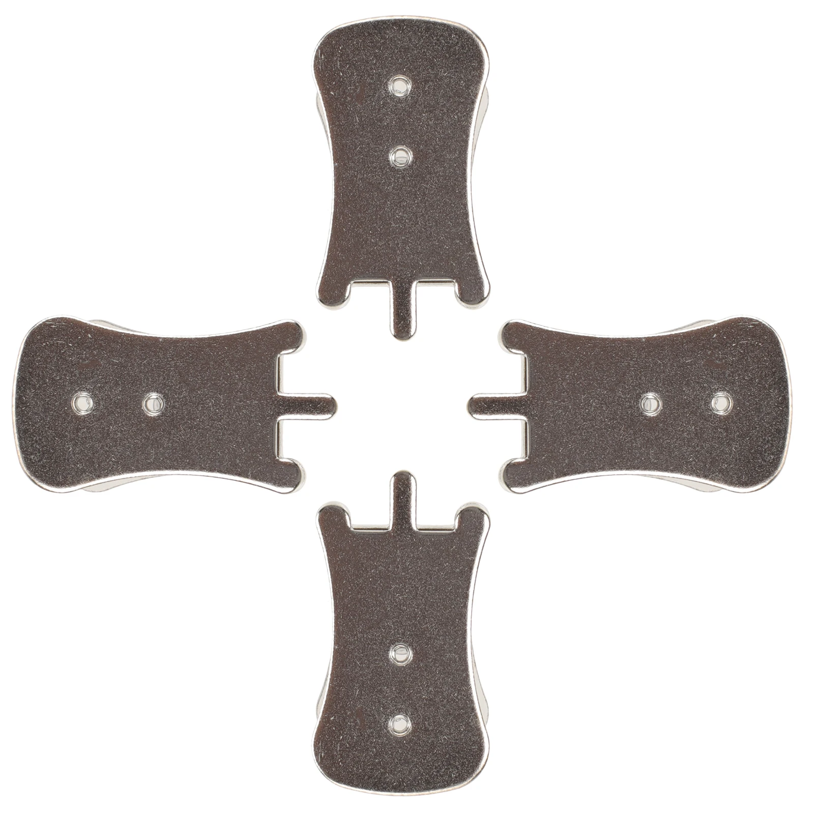 

4pcs Erhu Mute Small Clips Metal Accessories Reducer for Practice Durable Wear Resistant Easy Install Use