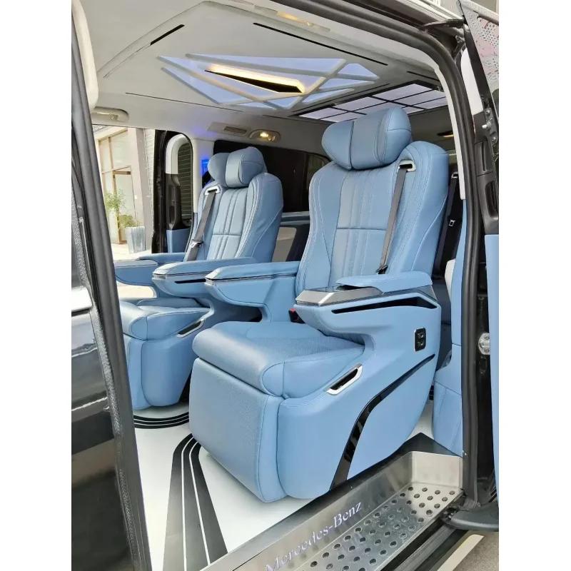 

Хит продаж: роскошный кожаный автомобиль с управлением через экран, в стиле самолета