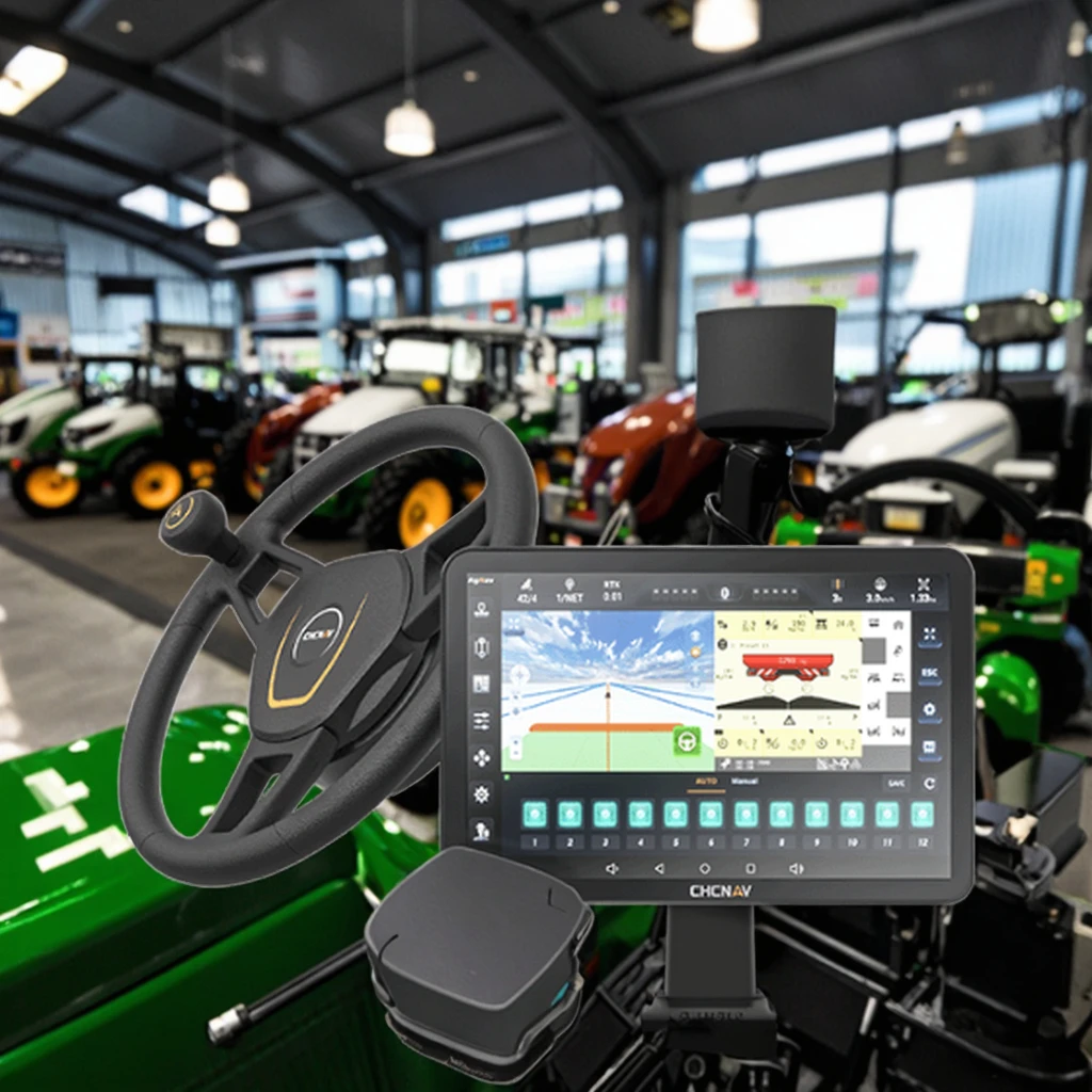 รถแทรกเตอร์ขั้นสูง GPS ระบบพวงมาลัยอัตโนมัติชิ้นส่วนเครื่องจักรกลการเกษตรรถแทรกเตอร์ Pto NX612 Pro สําหรับเครื่องจักรฟาร์ม