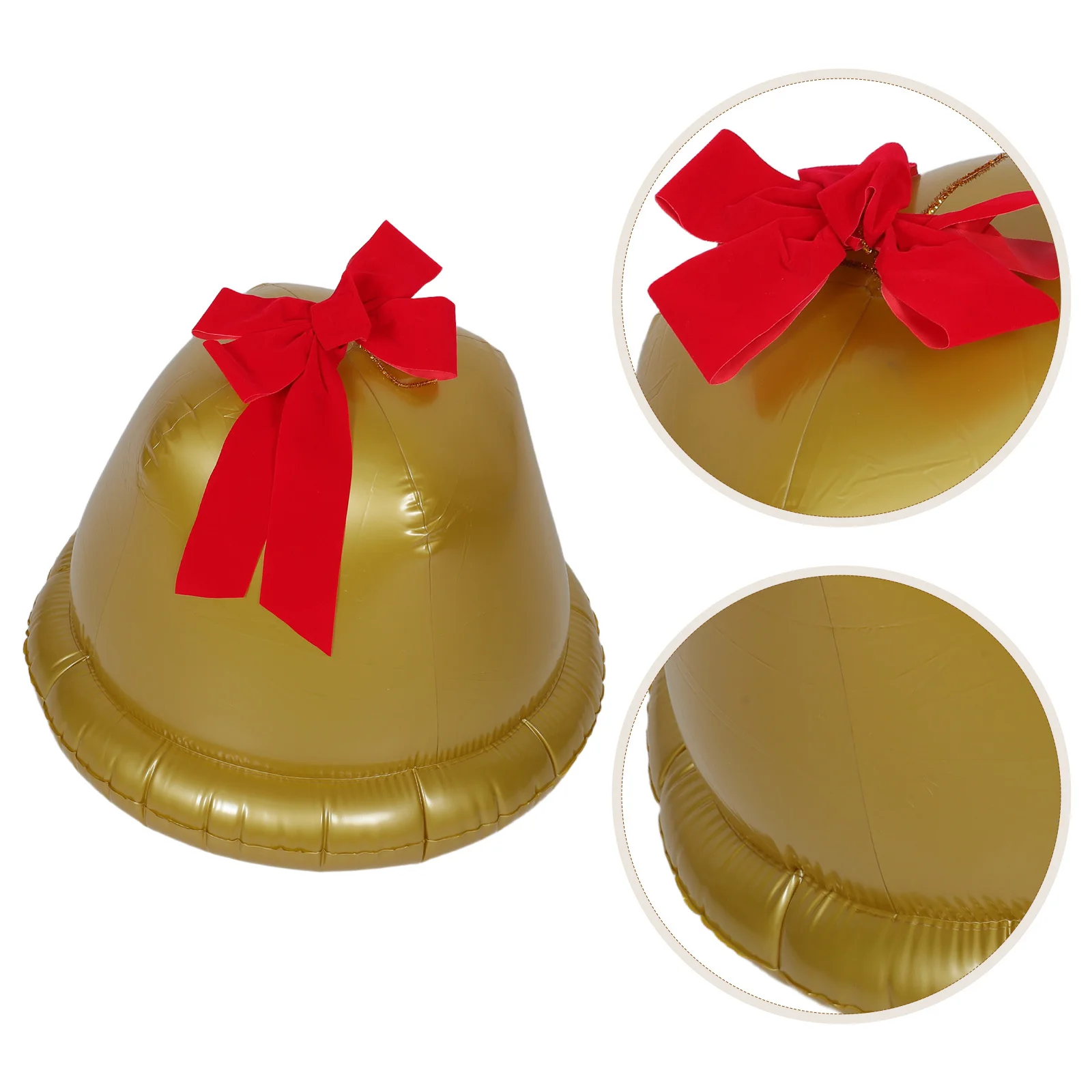 

Inflatable Christmas Balloons Outdoor Decorations Jingle Bells Tree Bauble Pendants Lawn Giant