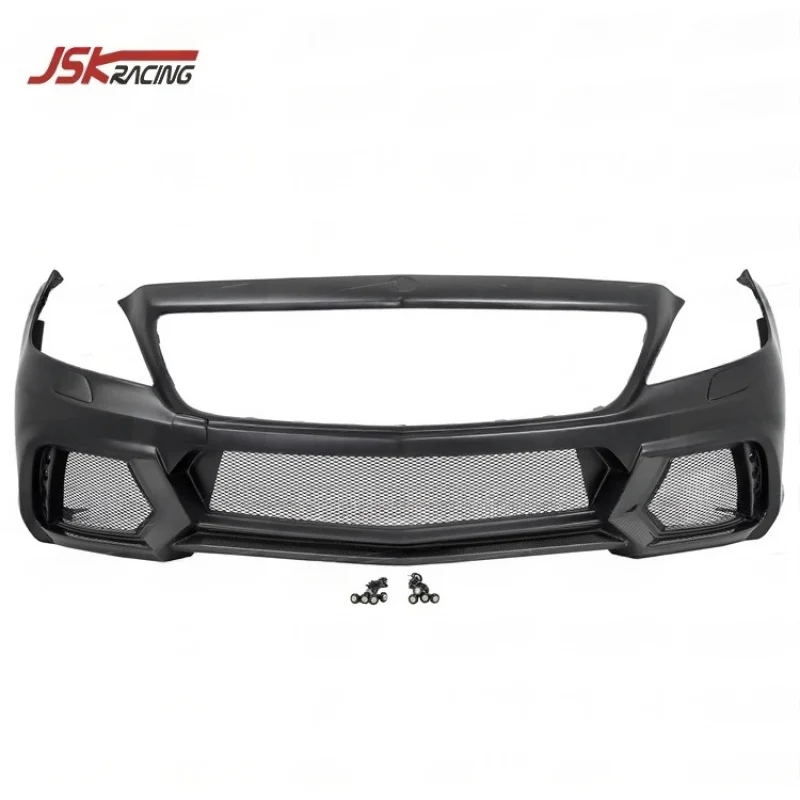 

Wald Style Half Carbon Fiber Front Bumper For 2012-2016 Mercedes Benz CLS-CLASS W218 CLS250 CLS300 CLS350