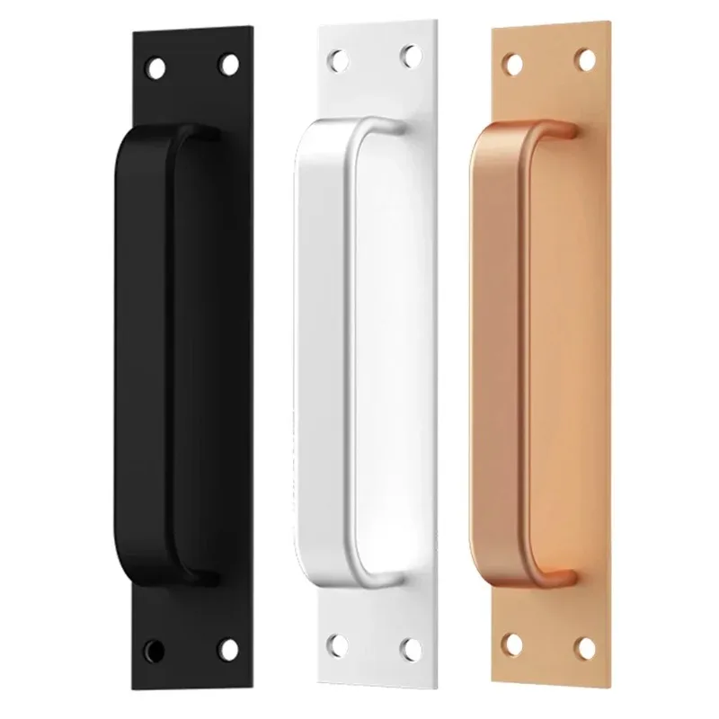 1pc Door Handle Aluminum Alloy Window Cabinet Balcony Sliding Door Pull Closet Furniture Hardware Home Improvement