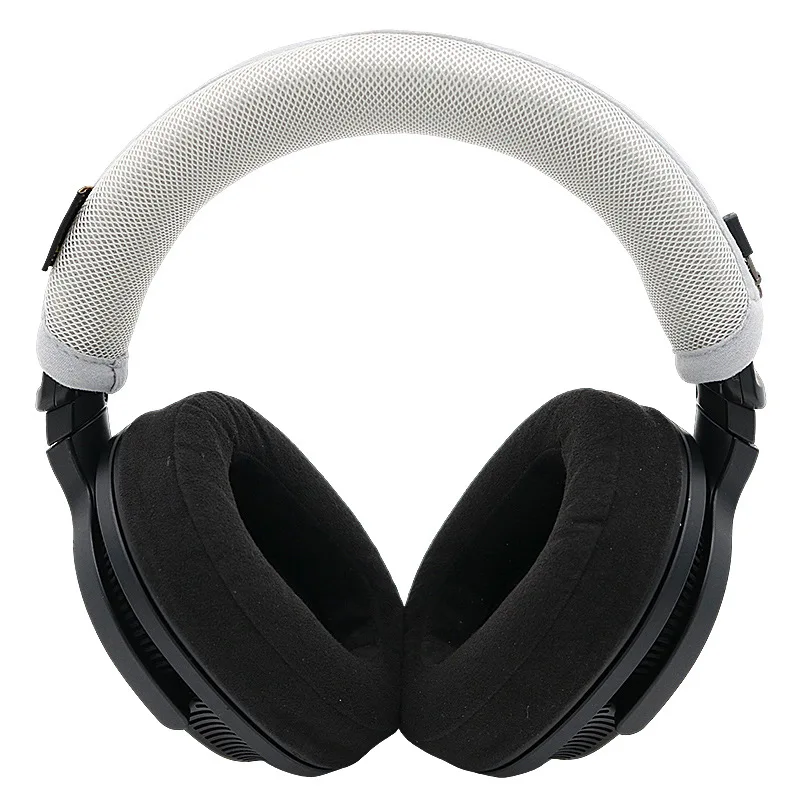 

Headphone Zipper Head Beam Cover for SONY MDR-MV1 Breathable Mesh Cloth Protective Case Headset， Headbeam Protector Sleeve 11.4