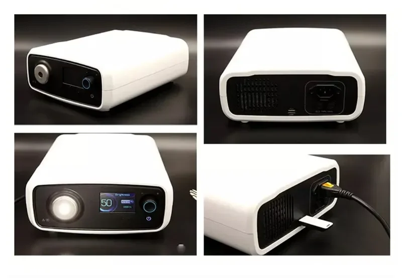 

Источник холодного света для эндоскопа Оптическое волокно Высокая яркость Эндоскопия Светодиодный источник холодного света ЛОР-гинекология новый