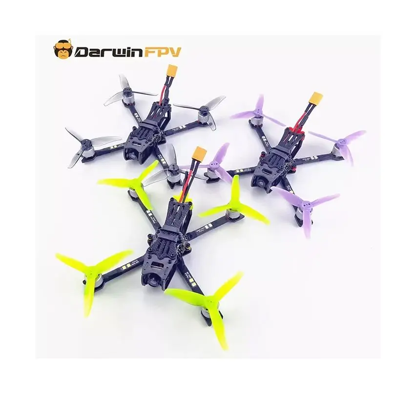 DarwinFPV Baby Ape Pro V2 3 Inch FPV Drone 142mm with Brushless Motor Caddx F4 AIO Flight Controller VTX Propeller Quadcopter