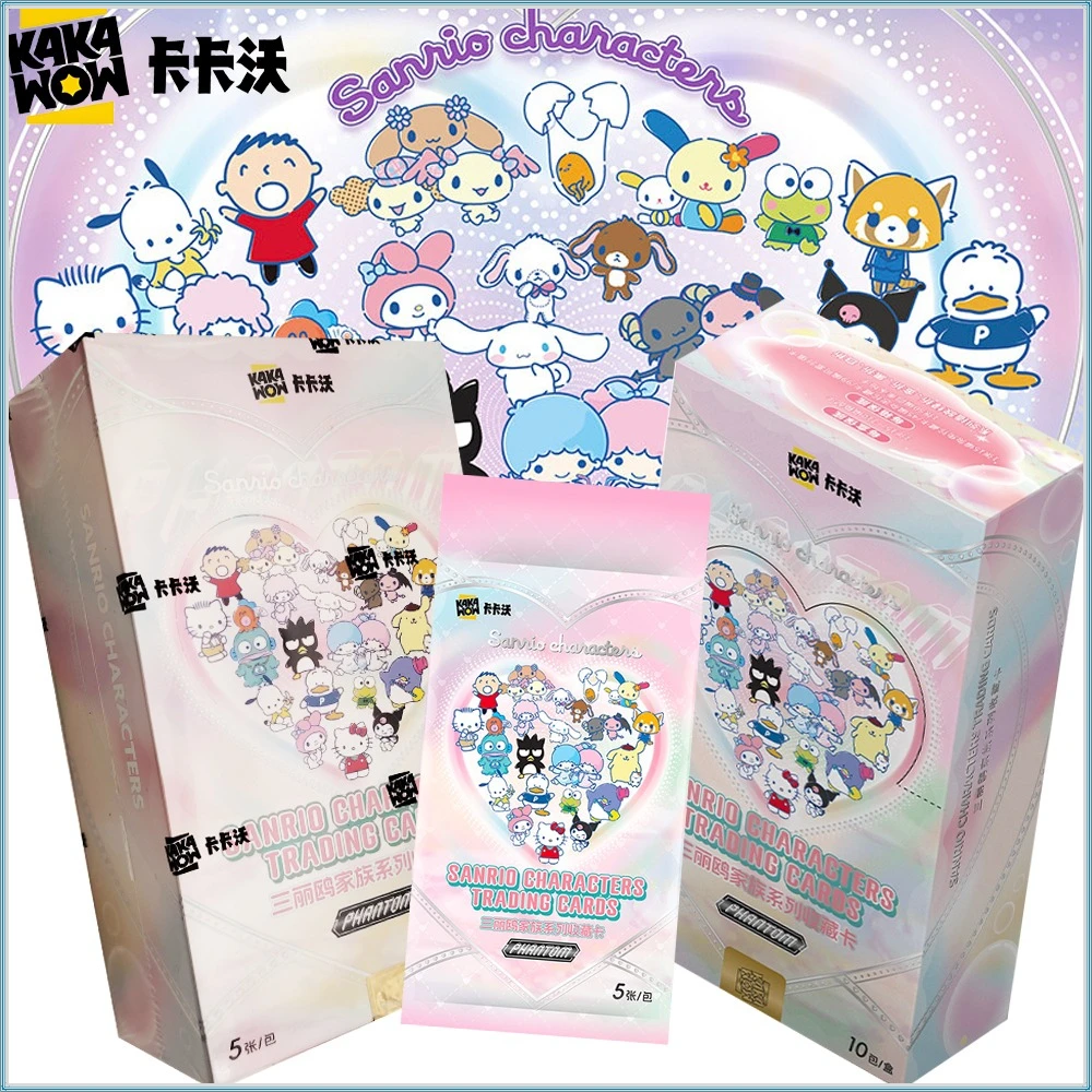 Genuine Kakawow Sanrio Collection Card Pom Pom Purin Vitality Cute Popular Anime Star Card 2025 PHANTOM Surprise Peripheral Gift