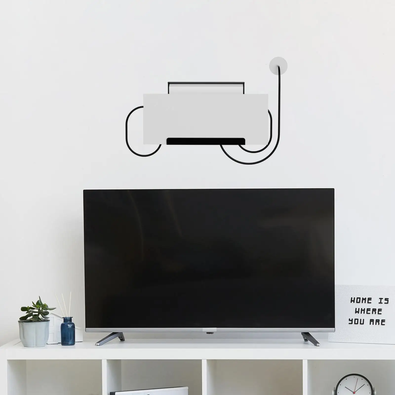 

Крепление маршрутизатора Прочный и прочный металлический монтажный комплект источника питания для дома и помещения