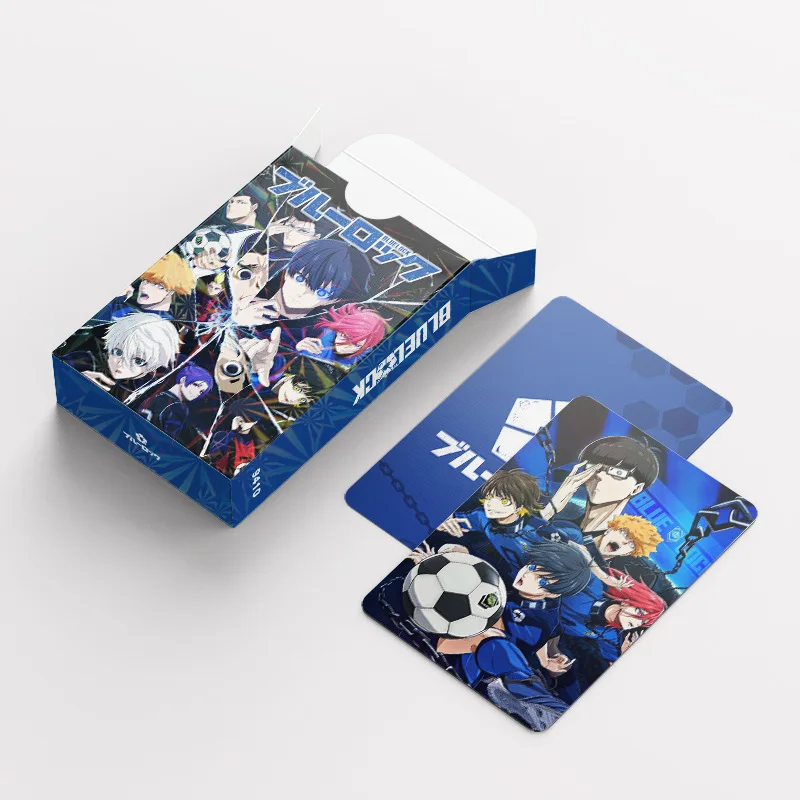 92PCS Anime Stickers BLUE LOCK Isagi Yoichi Bachira Chigiri Figures Photo Cards LOMO Card Photocard For Fans Collection Gift