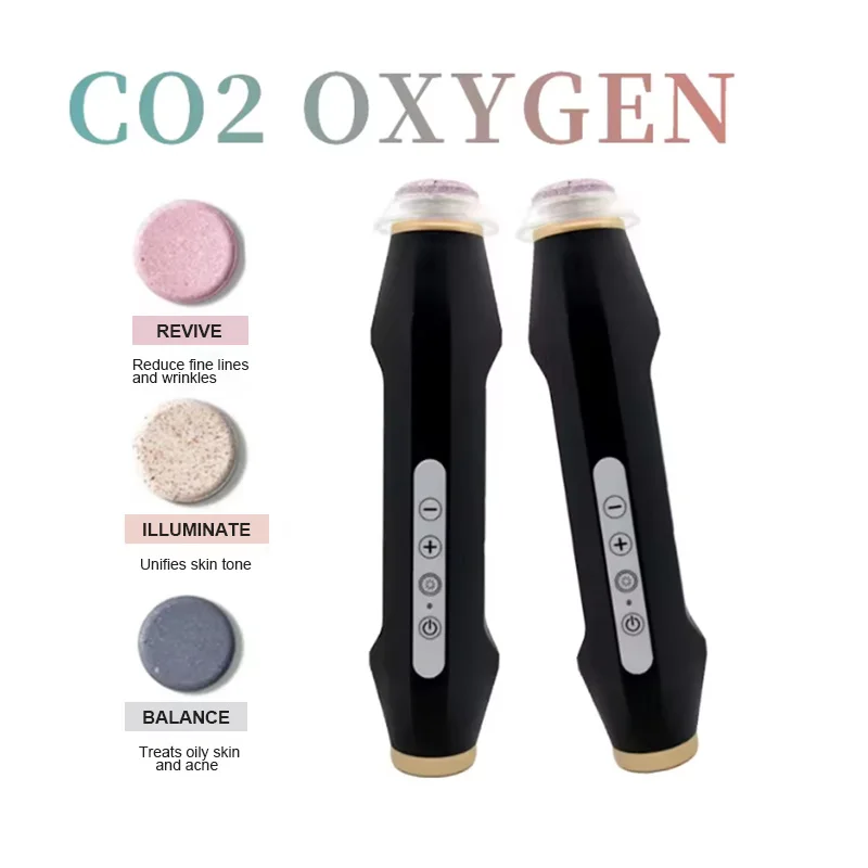 CO2 Technology Oxygen Facial Machine Face Lifting Skin Rejuvenation Skin Tightening Whitening Skin Care Beauty Home Use