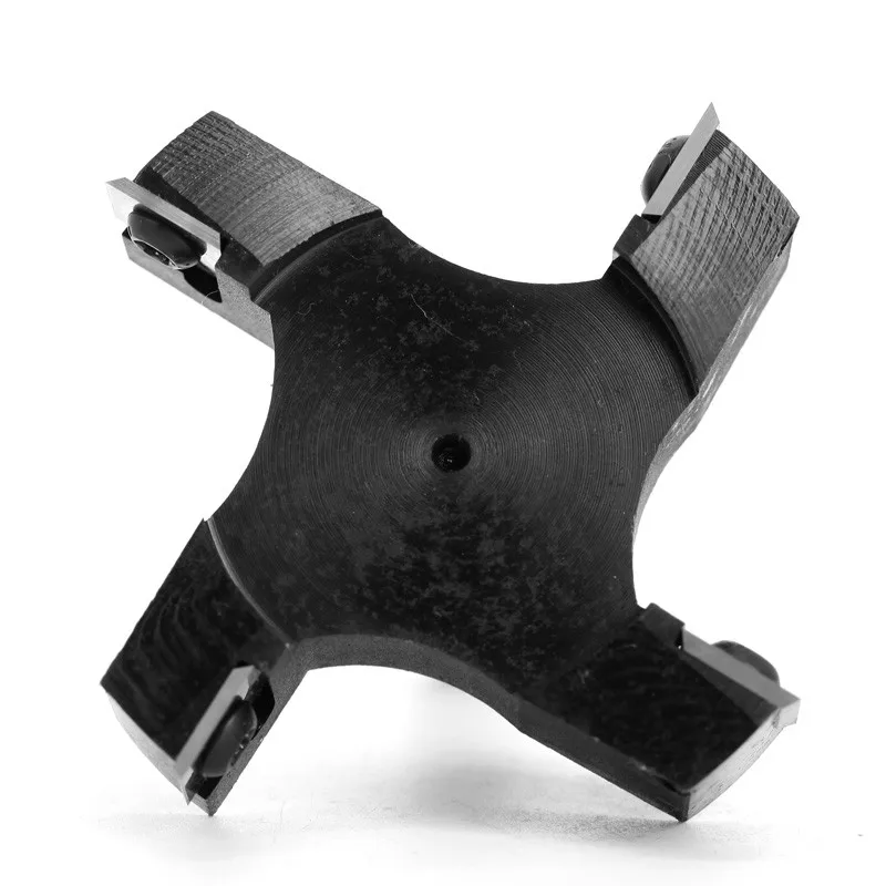 1 pc 12“ Shank 4 Flutes Insert-Style Spoilboard CNC End Mill Precision Face Milling Cutter Router Bit For Woodworking Tools