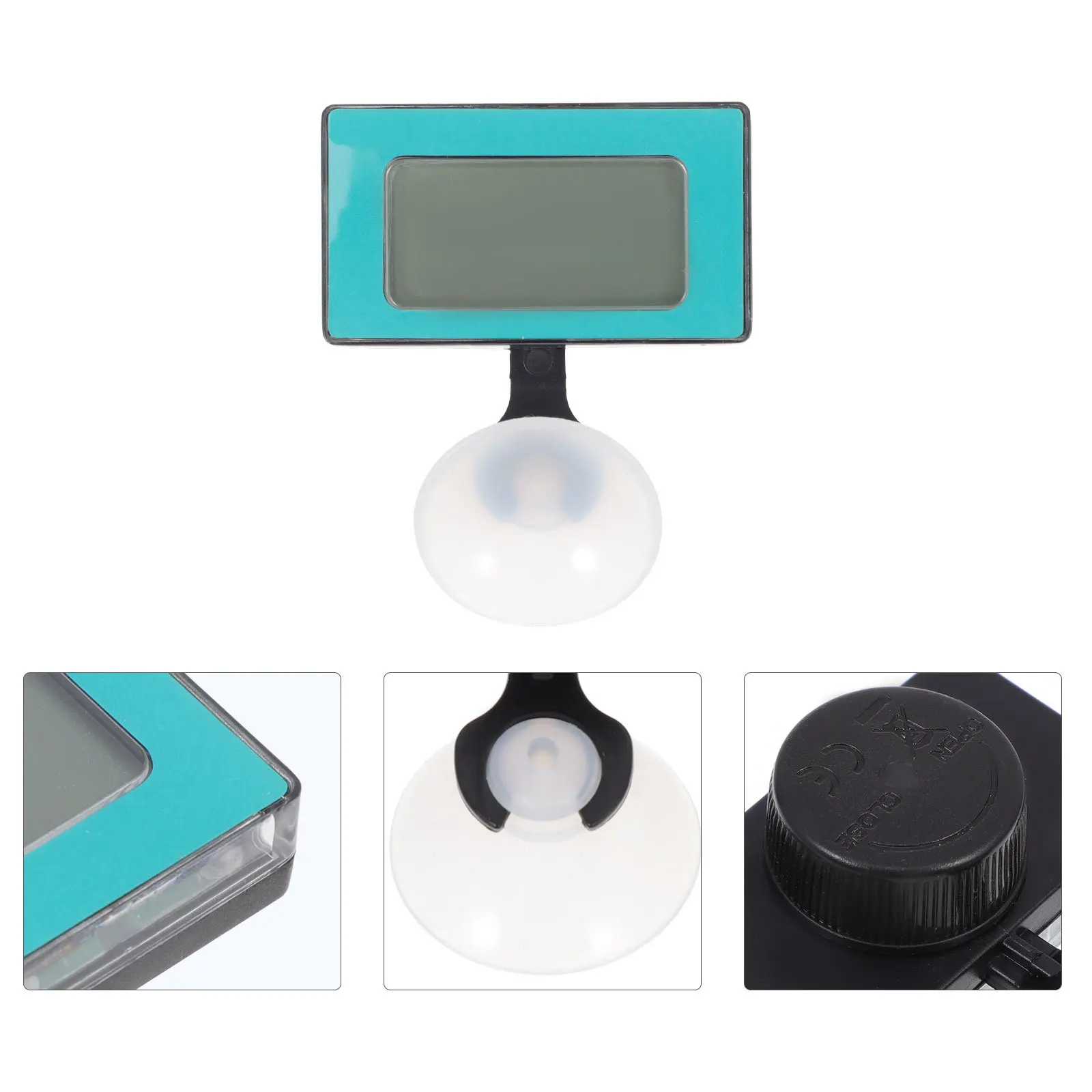 

1Pcs Electronic Thermometer for Fish Tank Aquarium Waterproof Digital Temperature Measuring Device Reptile Box Temp Gauge Indoor