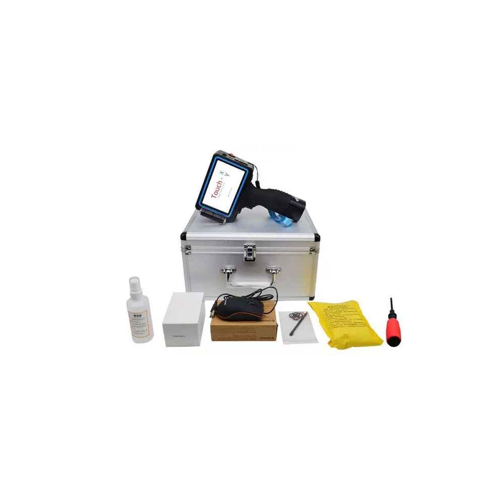 طابعة نفاثة يدوية محمولة تاريخ الوقت رمز الدفعة المحمولة