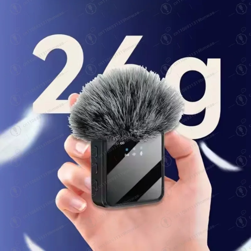 موصل ميكروفون لاسلكي 3 في 1 تقرير حر اليدين ميكروفون لاسلكي لمقابلات الشوارع المتنقلة #5