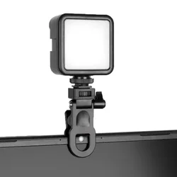 Selfie Fill Light Clip Holder 1/4 Screw Mount Portable Multi-angle Folding Tablet Phone Stand Universal Photography Lamp Mount