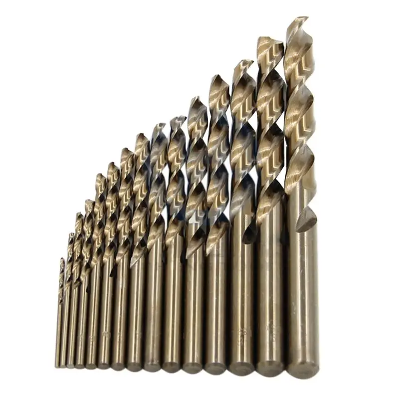 

HSS Polished Hole Shank Screw Taps Bits High Speed Steel Drill Bits for Punching Holes Woodworking Instrument Dropship