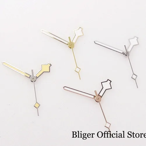 로즈 골드 화이트 스노우 플레이크 핸드 그린 야광 핏 NH35A NH36A ETA2824 2836 PT5000 미요타 8215 821A 8205 