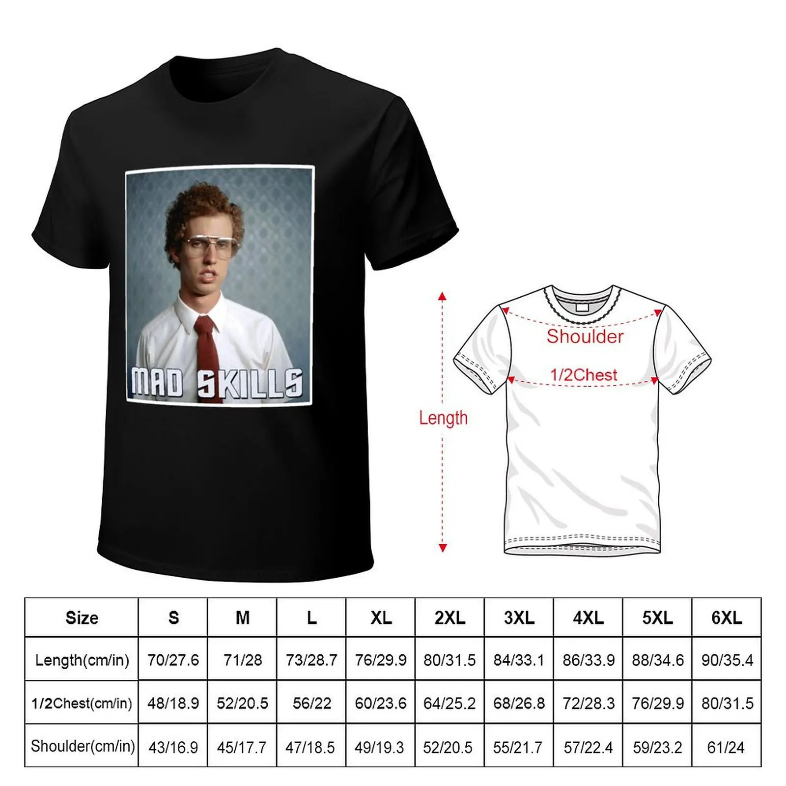 Napoleon Dynamite T-Shirt Street Art Print Tee Shirt