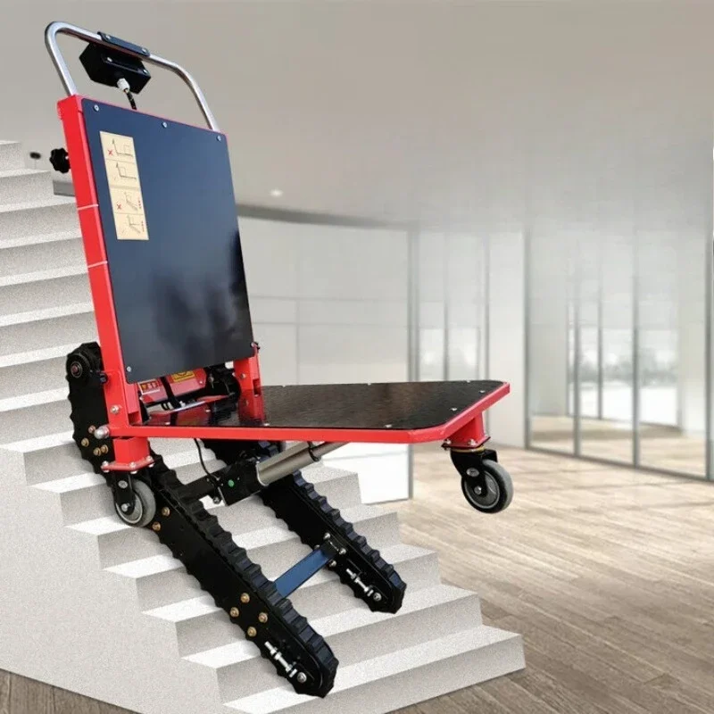 Electric climbing machine, crawler type up and down stairs, truck climbing stairs, food delivery, home appliance tank climbing