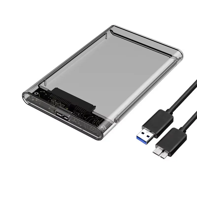 

UTHAI G06 2,5-дюймовый корпус для жесткого диска USB3.0/2.0 с последовательным портом SATA SSD Корпус для жесткого диска Поддержка до 6 ТБ Прозрачный мобильный внешний Dr