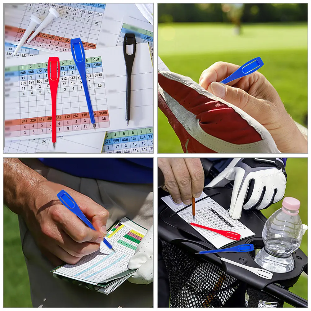 30Pcs Scoring Pencils for Golf Portable Lightweight Drafting Pencils Clear Outline Easy Grip Ideal for Sand Sports Office