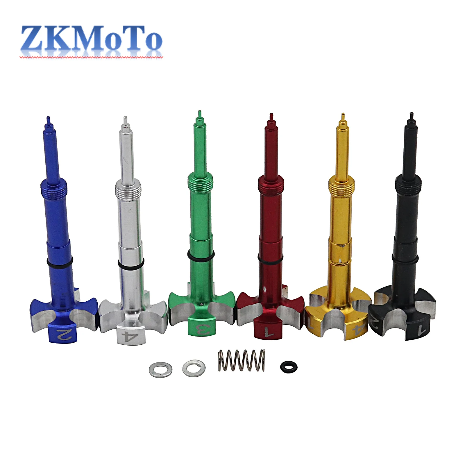 Motorcycle CNC Carburetor Easy Adjustable Air Fuel Mixture Screw For Yamaha YZ WR 250F 426F 450F 450 250F Aluminum Accessories