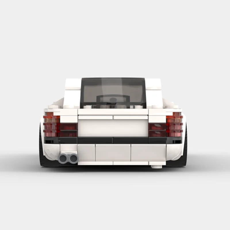338 قطعة MOC BMWedd سيدان أبيض أسود مدينة أبطال نموذج بناء هدية الكريسماس كتل لعبة العمارة لتقوم بها بنفسك فكرة الطوب عيد ميلاد #4