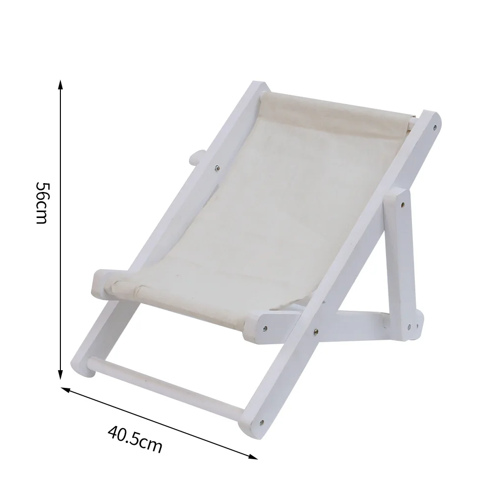 Baby Photo Chair White New Newborn Photography Props Beach Deck Chair Wooden Retro Folding Posing Sofa Studio Shooting Furniture