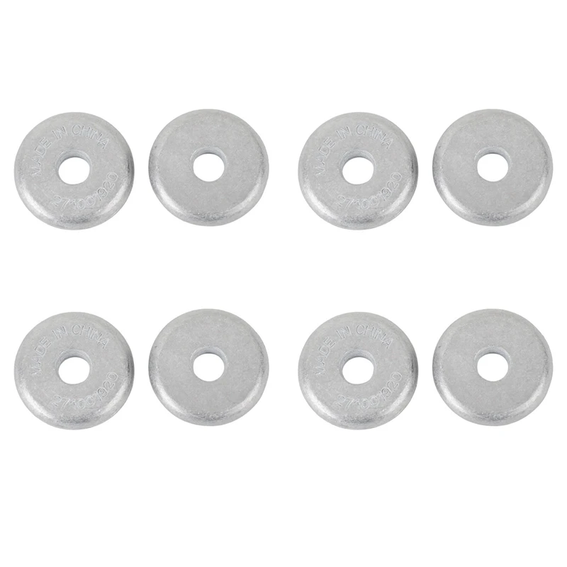 8X Motorboat Anode Anti-Corrosion Zinc Block 271001920 For Sea-Doo BRP RXP RXT GTI GTX Anode Zinc