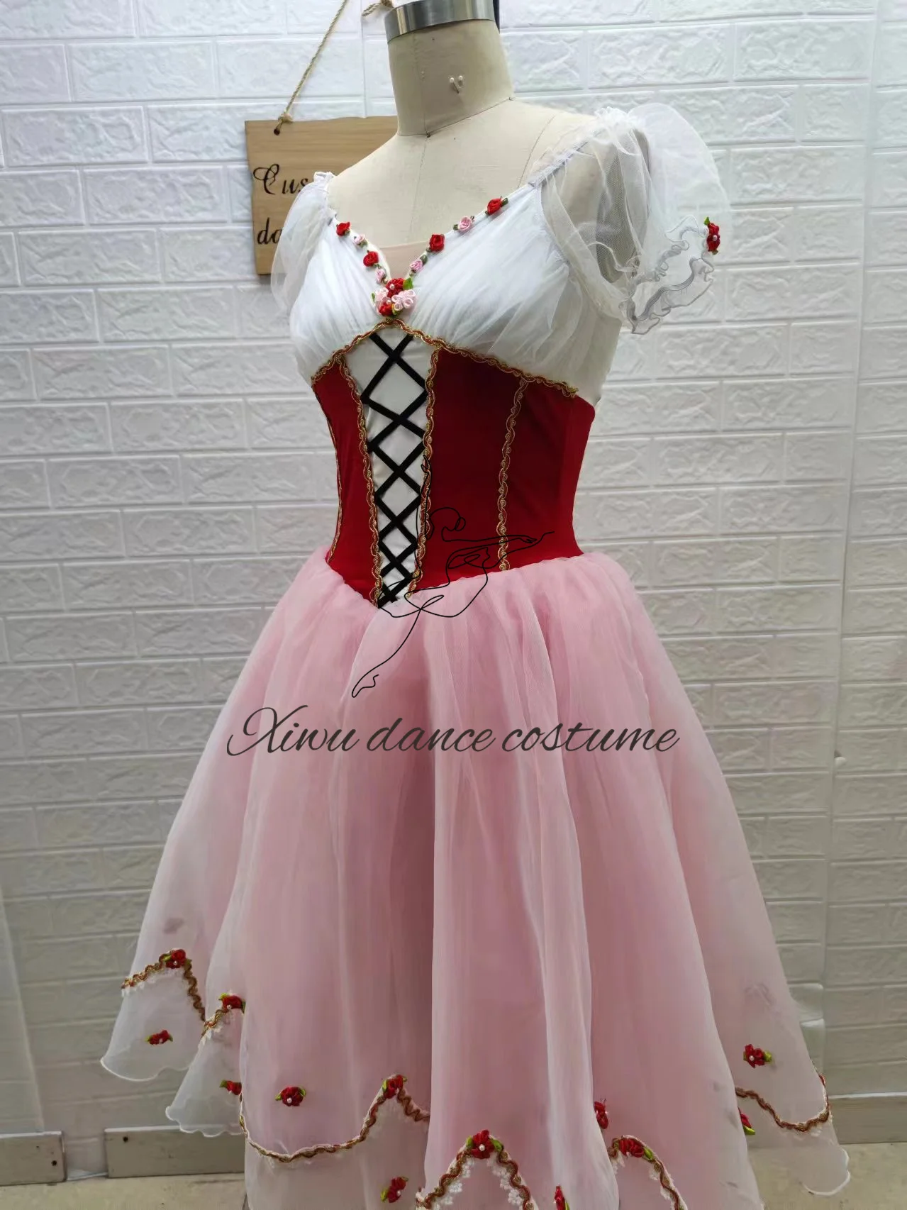 Customized Size, Customized Color, Children\'s and Girls\' Performance Clothing, Modern Ballet Skirt