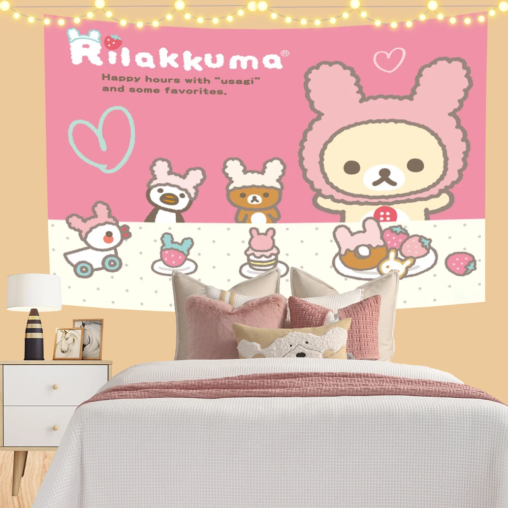 3x5ft R-RilakkumaS Printed Large Wall Tapestry Tarot Hippie Wall Rugs Dorm Art Home Decor Art Room Home Decor Wall Hanging