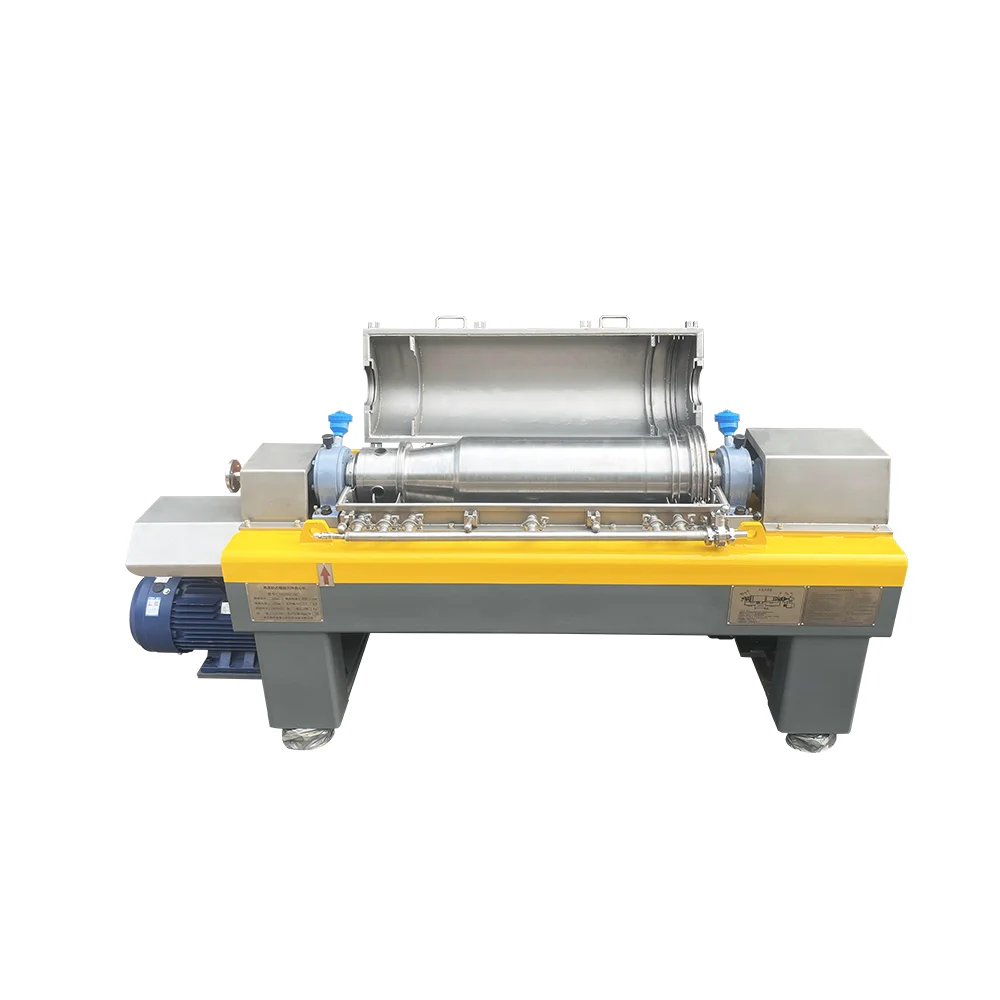 Centrífuga decantadora industrial de alta velocidad para tratamiento de aguas residuales, equipo de separación para un deshidratación eficiente de lodos