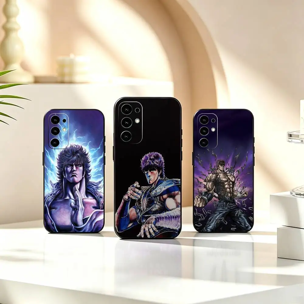 Fist of the North Star Hot m-Manga   Phone Case Black Silicone Soft For Samsung S26,S25,S24,S23,S22,S21,S30,Ultra,Plus,Fe,Lite