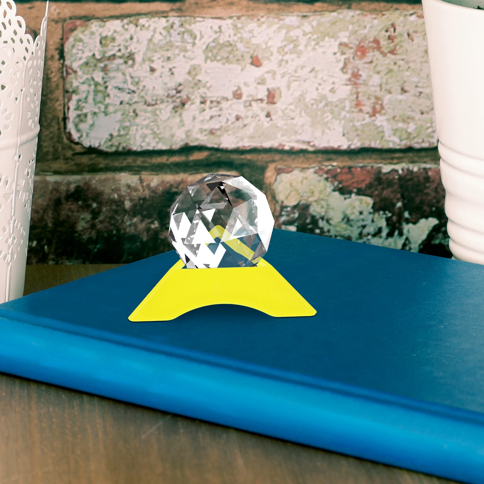 20Pcs Bunte Dreieck Basis Cube Ständer Stativ Halter Puzzle Display Multiangle Tragbare Organizer Unterstützung