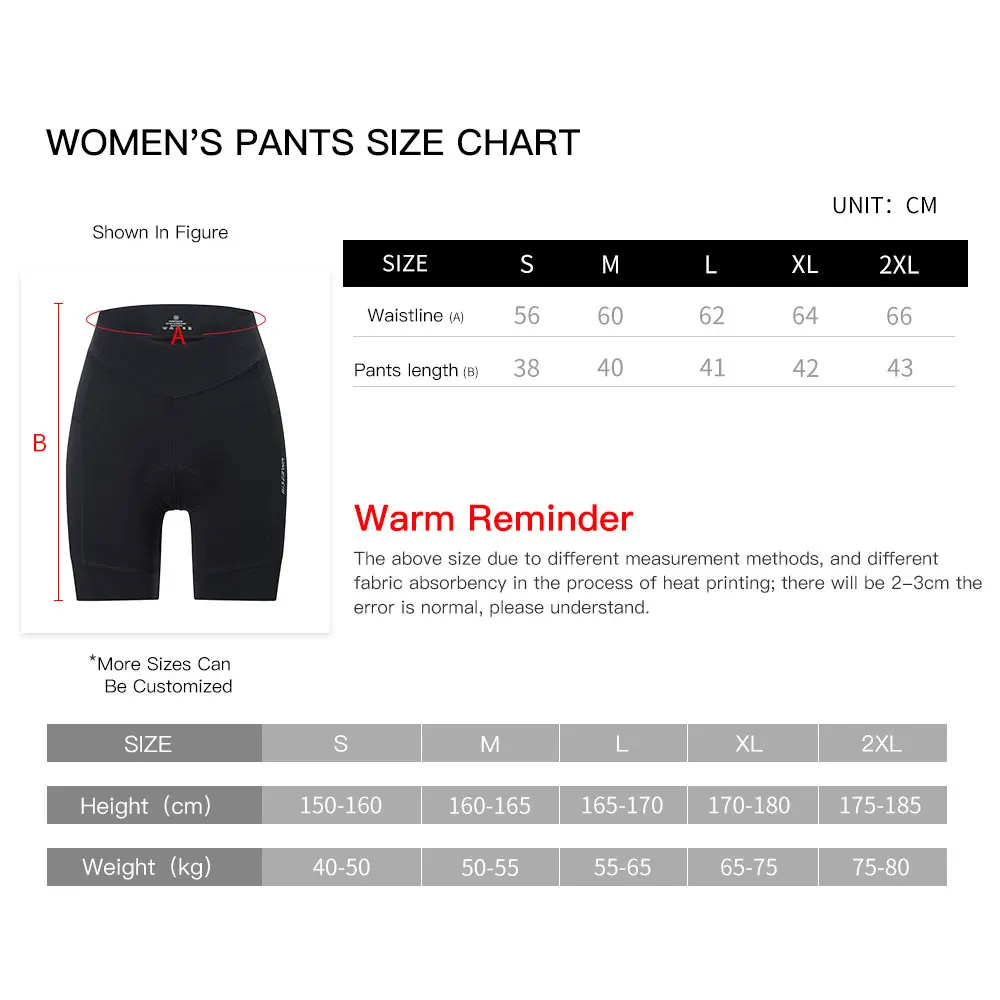 HISERWA Women Cycling Shorts Pro Breathable Lycra Sports Bicycle Shorts 6 Hours Riding Shockproof Pad MTB Road Lady Bike Tights