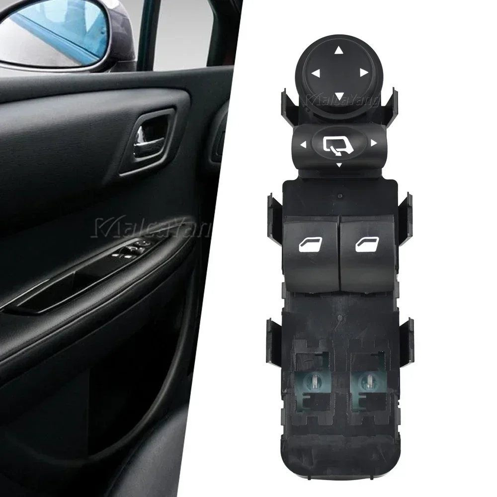 

For Citroen C4 2004-2010 6554.HE 6554HE 9651464277 High Quality Electric Control Power Master Window Switch Lifter Red Light