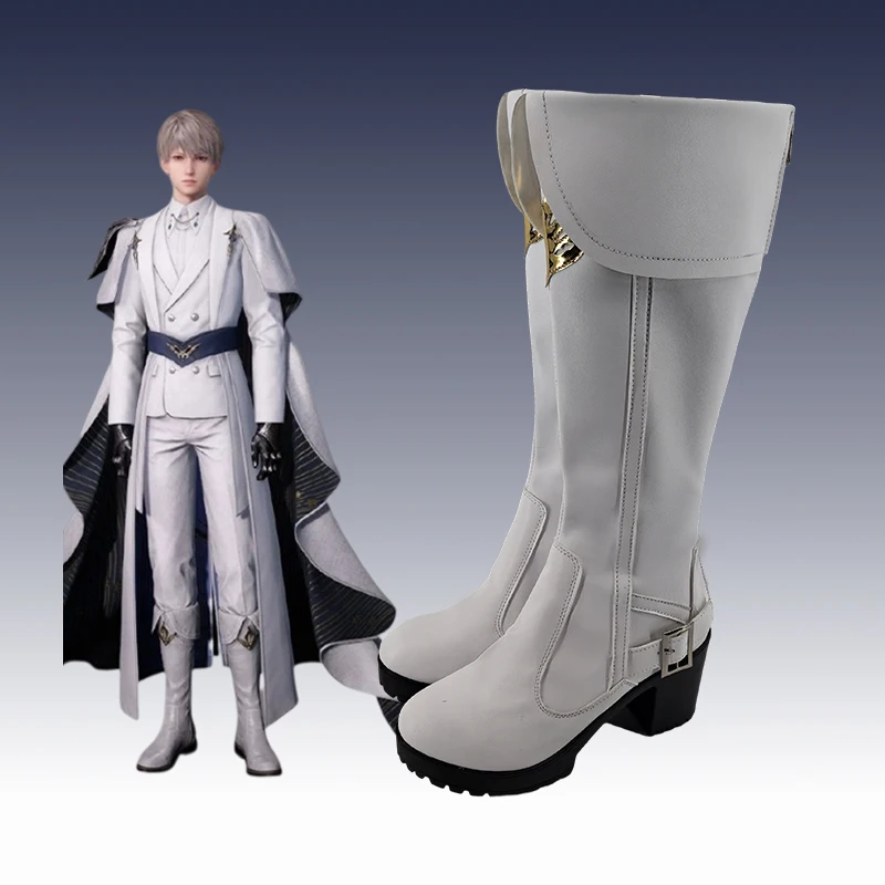 Love And Deepspace Xavier Stivali cosplay Scarpe Scarpe da gioco di ruolo per feste di Halloween