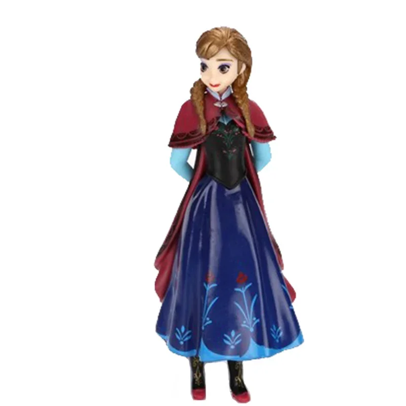 ديزني فروزن 2 سنو الملكة كعكة الديكور الدمى إلسا آنا بك عمل الشكل الأميرة كعكة عيد ندفة الثلج المكونات في الاطفال هدية #3