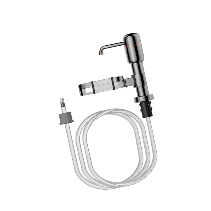 Simple Clicks Soap Dispenser Kichen Sink Soap Dispenser Extension Tube Liquid Quick Press Soap Pump Head