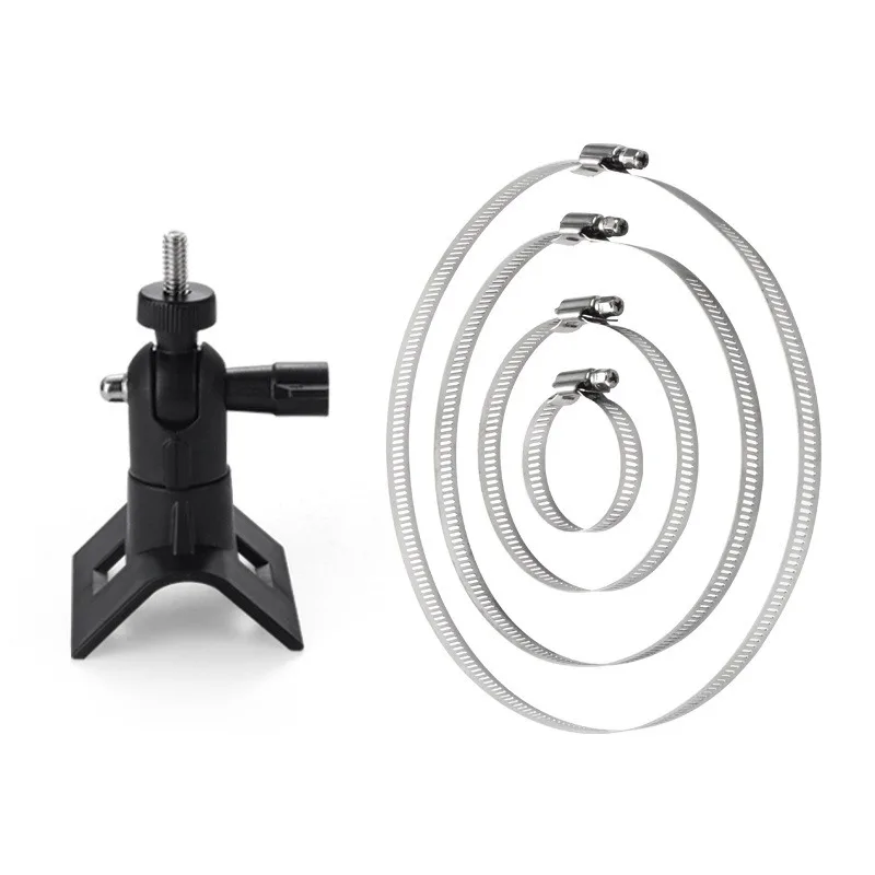 Camera Mount Pipe Mounting Bracket 360° Rotation Universal Pole Mount for Ring Stick Up Cam/Spotlight Cam/EufyCam 2C