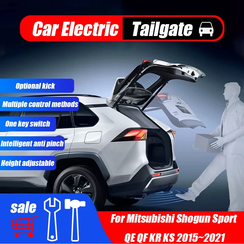 

Car Power Trunk Lift Electric Hatch Tailgate Strut Auto Rear Door Actuator For Mitsubishi Shogun Sport QE QF KR KS 2015~2021