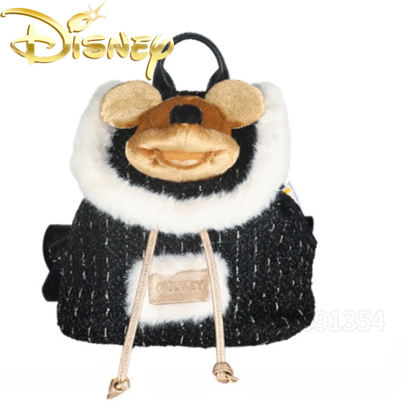 

Новый рюкзак с куклой Микки Диснея, роскошный брендовый оригинальный модный женский рюкзак, блестящий рюкзак с куклой, большой вместимости, высокого качества