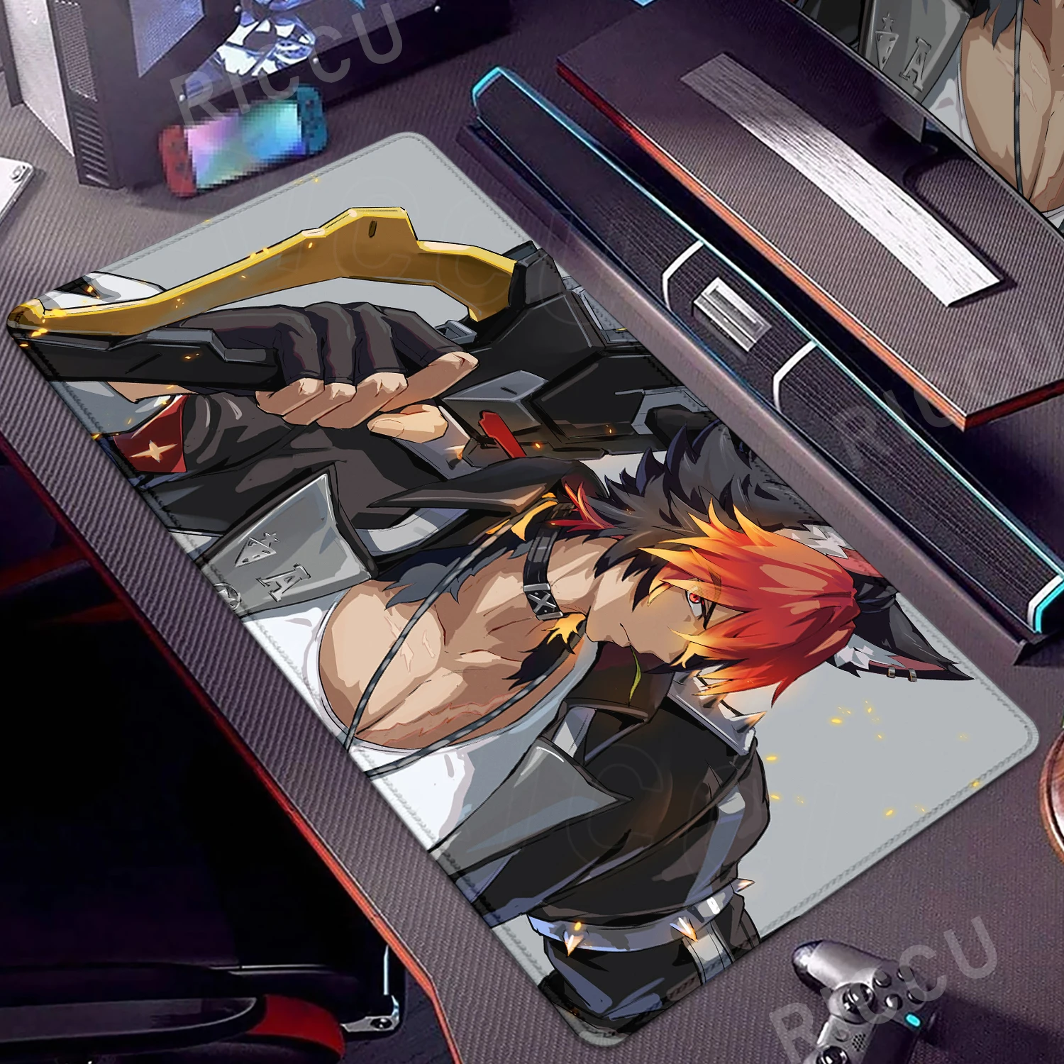 

Zenless Zone Zero Komano Manato Mouse Pad Anime Large Mousepad XXL Computer Gaming Keyboard Pad Gamer Accessories ZZZ Pc DeskMat