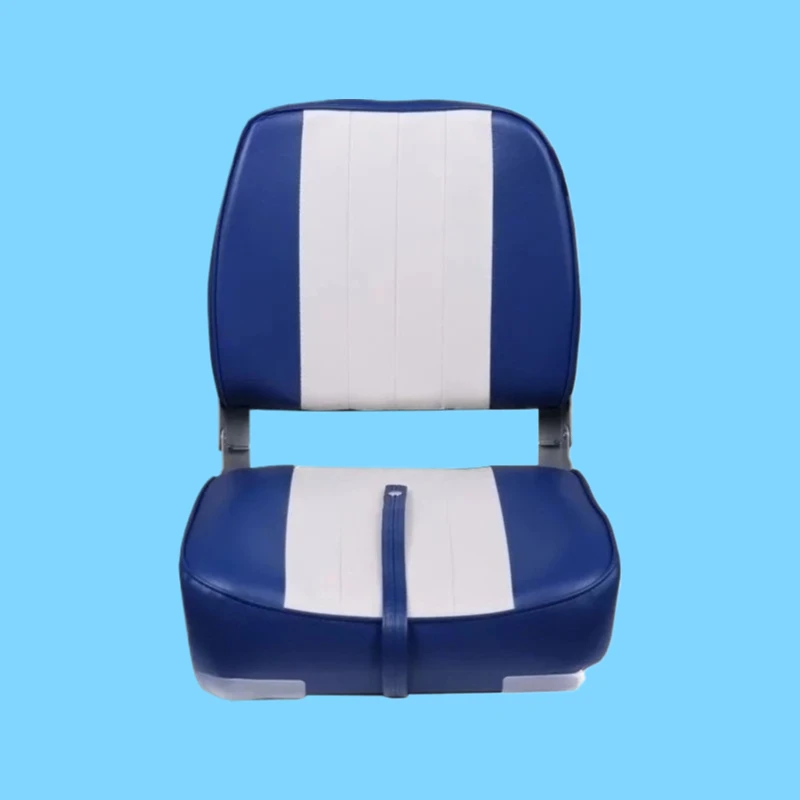 

Marine PU leather waterproof collapsible boat chair and seat for fishing speedboats and yachts