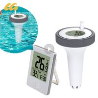 Floating Pool Thermometer Swimming Pool Water Spas Aquariums Pet Bath Spas Accurate LCD Digital Display Wireless Indoor Outdoor