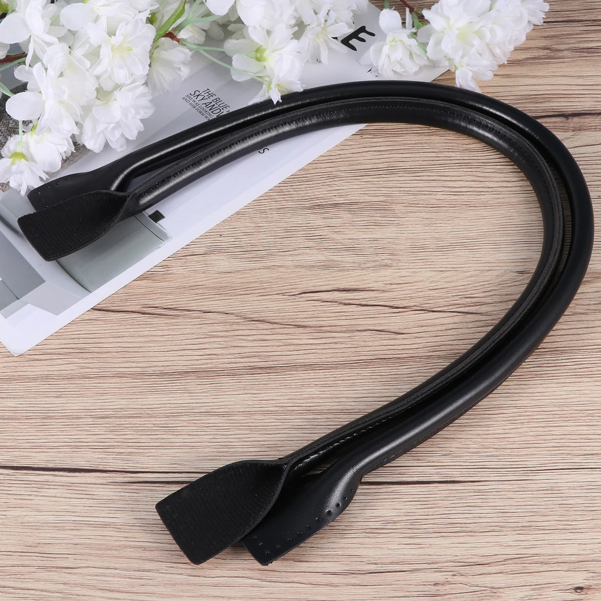 

2Pcs 60Cm Strap for Tote Bag High Quality Simulated Bag Handle Strip One Shoulder Handbag Replacement Band